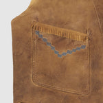 Double RL Hand-Embroidered Shepskin Vest