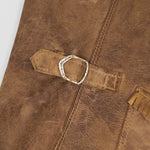 Double RL Hand-Embroidered Shepskin Vest