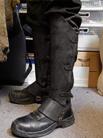 Gladiator Viking Genuine Leather Greaves