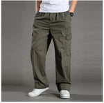 [M-6XL] Men's Plus-size Pockets Trousers