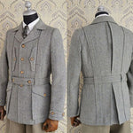 Herringbone Tweed Norfolk Jacket