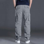 Men's Plus Size Flap Pocket Trousers
