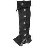 Medieval Gothic Boot Stripe Spats