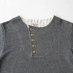 Tilted Henley Neck Shirt