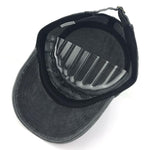 Mens Old Military Flat Cap