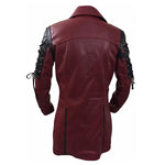 Genuine Leather Gothic Steampunk Coat