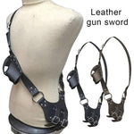Medieval Gun & Sword Genuine Leather Sheath