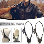 Medieval Gun & Sword Genuine Leather Sheath